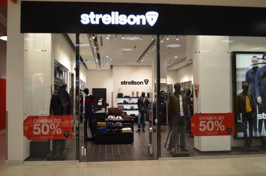 Освещение магазинов Strellson
