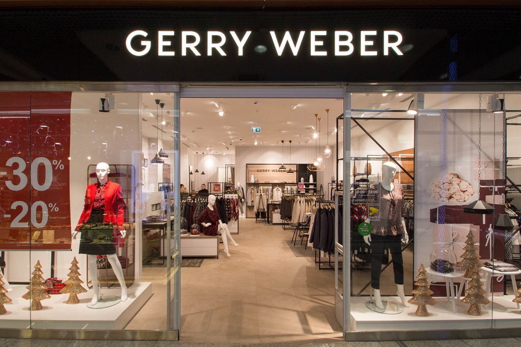 Освещение магазинов Gerry Weber