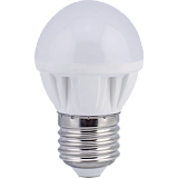 Лампа светодиодная Ecola Light Globe  LED 4,0W G45 220V E27 2700K шар 75x45