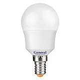 Лампа светодиодная GLDEN-G45F-8-230-E14-6500