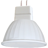 Лампа светодиодная Ecola MR16   LED  4,2W 220V GU5.3 2800K матовое стекло (композит) 42x50