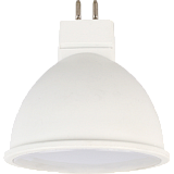 Лампа светодиодная Ecola MR16   LED Premium  5,4W 220V GU5.3  2800K матовое стекло (композит) 48x50