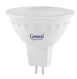 Лампа светодиодная GO-MR16-7-230-GU5.3-4500 20/100 100079