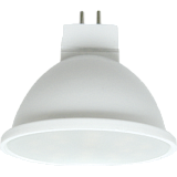 Лампа светодиодная Ecola MR16   LED  5,4W 220V GU5.3  2800K матовое стекло (композит) 48x50