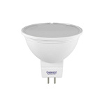 Лампа светодиодная LED GENERAL GLDEN-MR16-4-230-GU5.3-3000 50х45 620000
