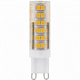Лампа светодиодная LED 7вт 230в G9 белый капсульная (LB-433)
