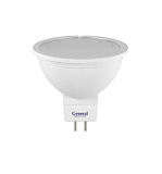 Лампа светодиодная Лампа светодиод. GENERAL GLDEN-MR16-5.5-230-GU5.3-4500 50х50 620700