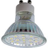 Лампа светодиодная Ecola Light Reflector GU10  LED  3W 220V GU10 4200K прозрачное стекло 53x50
