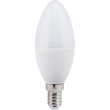 Лампа светодиодная Ecola candle   LED Premium  7,0W 220V E14 4000K свеча (композит) 110x37