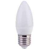 Лампа светодиодная Ecola candle   LED Premium 6,0W 220V E27 4000K свеча (композит) 101x37