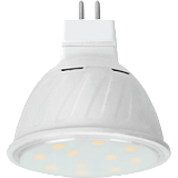Лампа светодиодная Ecola MR16   LED Premium 10,0W  220V GU5.3 4200K прозрачное стекло (композит) 51x50