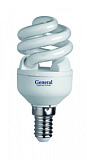 Энергосберегающая лампа  GENERAL GSPN 9 E14 4000 СПИРАЛЬ 40*88 710300