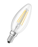 Лампа светодиодная филаментная OSRAM LEDSCLB40 4W/827 230V FIL E14
