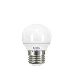 Лампа светодиодная Лампа LED GENERAL GLDEN-G45F-5-230-E27-4500 74x45 639500