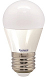 Лампа светодиодная Лампа LED GENERAL GLDEN-G45F-6-230-E27-4500 87x45 634300