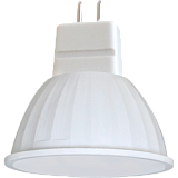 Лампа светодиодная Ecola MR16   LED  4,2W 220V GU5.3 4200K прозрачное стекло (композит) 42x50