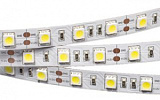 Светодиодная лента RT 2-5000 12V Warm2700 2x (5060, 300 LED, LUX) (Arlight, 14.4 Вт/м, IP20) (012349)