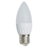 Лампа светодиодная Ecola Light candle   LED  5,0W 220V E27 2700K свеча 100x37