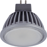 Лампа светодиодная Ecola MR16 LED 7,0W 220V GU5.3 2800K матовое стекло 51x50