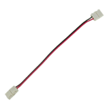 Ecola LED strip connector соед. кабель с двумя 2-х конт. зажимными разъемами  8mm 15 см. уп. 3 шт.